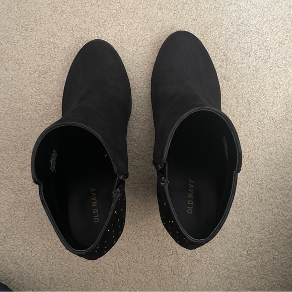 Old Navy black and gold boots - Picture 5 of 5